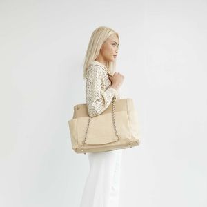 BEIS THE DIAPER BAG IN BEIGE - BRAND NEW